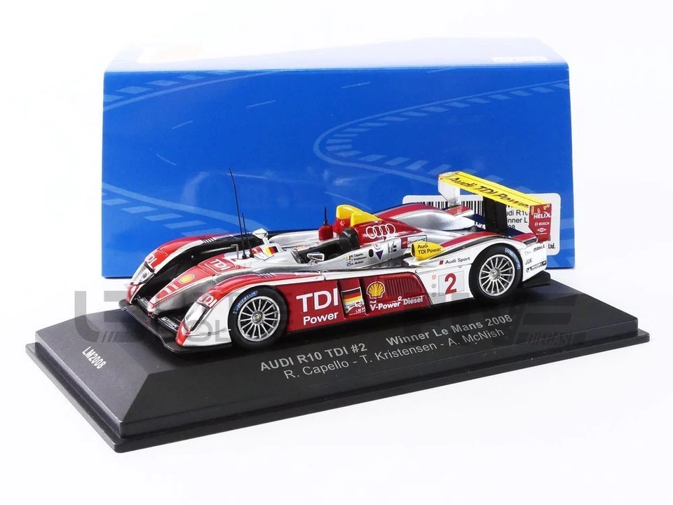 IXO 1/43 - AUDI R10 TDI - GANADOR LE MANS 2008 LM2008 Foto 1 de 1