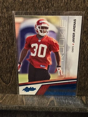 2010 Panini Absolute Memorabilia - Rookie Javier Arenas  #144 Spectrum Blue /75 - Image 1 of 2