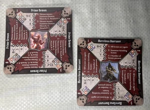 Gloomhaven Monster Boss Stat 13 Card Set – Base Game– 1st Edition - 5th Printing - Picture 1 of 3