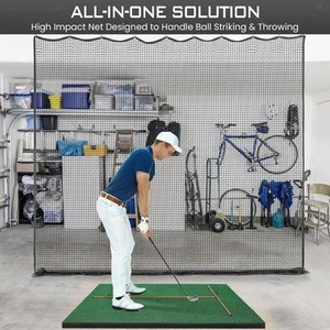 Filet d'entraînement de golf, installation facile, filet de confinement - Picture 1 of 4