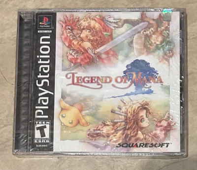 Legend of Mana Black Label Playstation 1 PS1 NEW Factory Sealed - Image 1 of 3