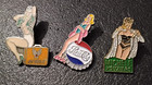 Pin’s Lot de 3 Pin-Up Femmes Sexy Pub Pepsy Cola, Avirex, Michèle Vouziers (149)