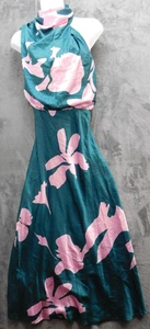 Petal + Pup Dress Womens XS Annabelle Halter Neck Midi Floral Sleeveless Summer - Picture 1 of 11