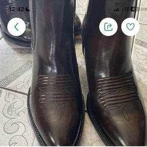 botas vaqueras para hombre nuevas. Color café - Picture 1 of 8