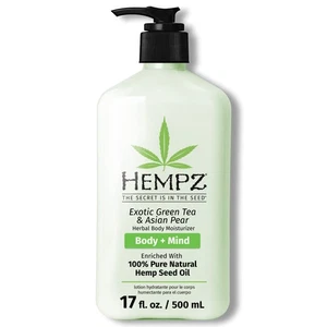 HEMPZ Green Tea Asian Pear Body Lotion Sheabutter Hanfsamenöl groß - Bild 1 von 9