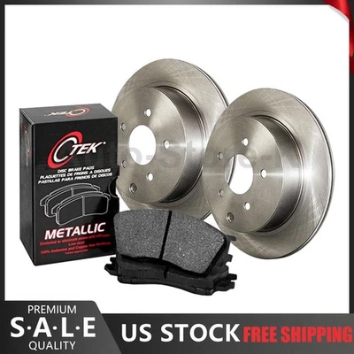 Juego de rotores de freno delanteros + pastillas de freno para Ford Aspire 1994 1995 1996 1997 Foto 1 de 4