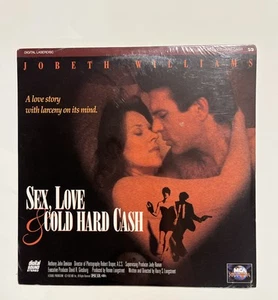 SEX, LOVE & COLD HARD CASH Laserdisc LD BRAND NEW SEALED RARE GREAT FILM AND - Picture 1 of 2