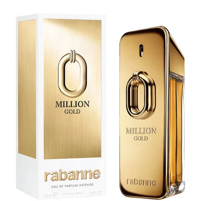 Paco Rabanne Million Gold Eau de Parfum Intense 100ml Spray New & Sealed