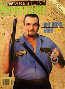 WWF WRESTLING SPOTLIGHT MAGAZINE VOL 10 BIG BOSSMAN*HAS POSTERS*       B - Picture 1 of 17