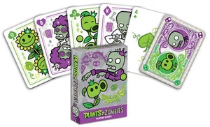 PLANTS VS. ZOMBIES PLAYING CARDS Deck Brand New - Picture 1 of 1
