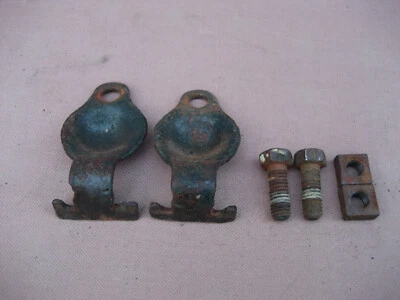 Original Navin Field Briggs Detroit Tigers Stadium Seat Chair Parts Hinge Screws - Image 1 of 4