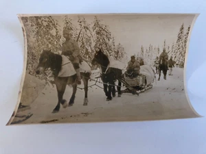 Swedish Volunteers for the Finnish Front Original Vintage Press Photo - Picture 1 of 2