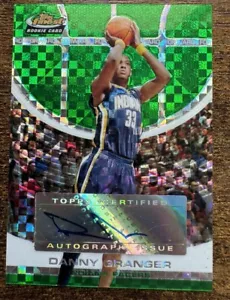 2006-07 Topps Finest Danny Granger Green Xfractor Rookie Auto Autograph /79 SP - Picture 1 of 2