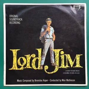 Bronislau Kaper LORD JIM Soundtrack LP Muir Mathieson Peter O'Toole Jack Hawkins - Picture 1 of 12