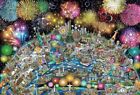 Jigsaw Puzzle Art Collection Charles Fazzino Welcome! World Celebration 1000 Pie