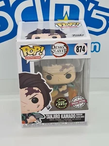 Demon Slayer - Tanjiro Kamado CHASE Funko Pop! Vinyl #874 - Picture 1 of 3