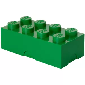 Productos de almacenamiento LEGO: 40230634 Estuche para lápices LEGO de 8 tacos verde oscuro NUEVO - Imagen 1 de 3