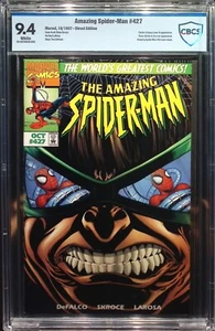 Amazing Spider-Man #427 1997 CBCS 9.4 Direct Edition! Wraparound Cover! - Picture 1 of 2