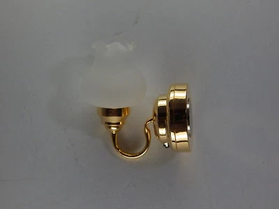 Heidi Ott#YL2606  Dollhouse Miniature Light 1:12 Scale LED Battery Wall Lamp - Image 1 of 3