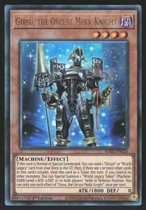 Girsu, the Orcust Mekk-Knight - RA03-EN026 - Ultimate Rare - Yugioh - Imagen 1 de 1