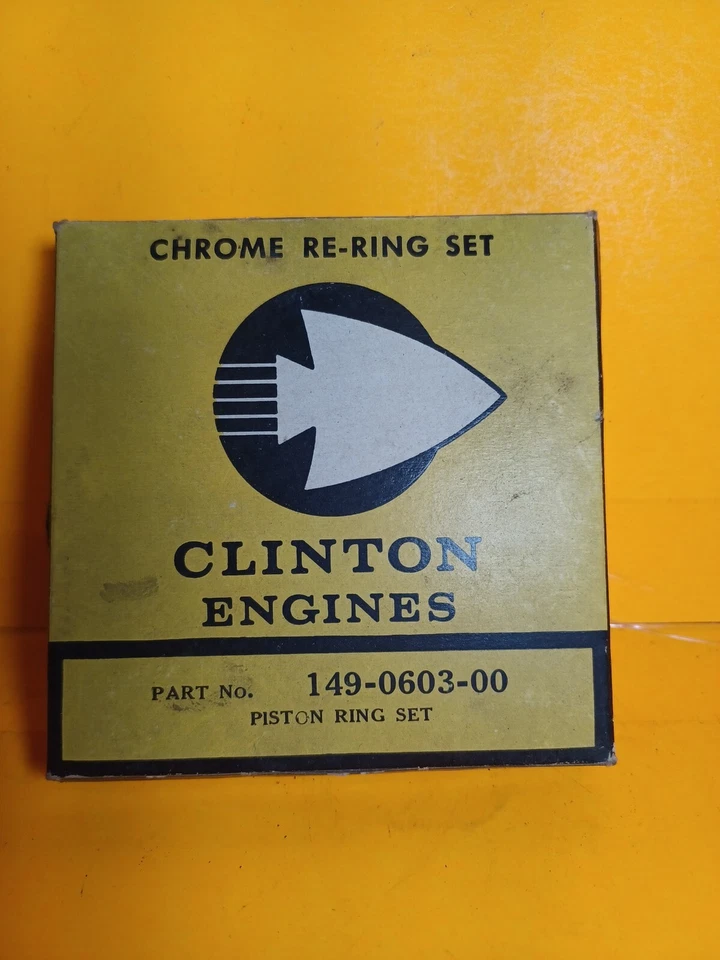 Anillo de pistón Clinton 149-0603-00 nuevo de colección Foto 1 de 4