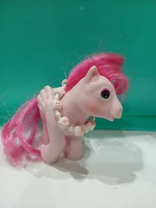 1986 G1 My Little Pony Baby Heart Throb Pegasus Open And Close Eyes Pony Collar - Picture 1 of 8