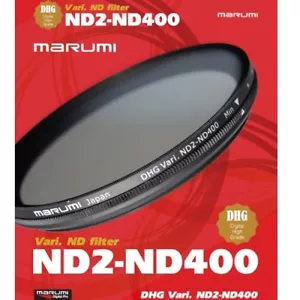 Marumi 55mm DHG ND2-ND400 Variable Neutural Density Filter - Picture 1 of 3