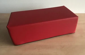Beinkissen Stufenlagerung Lagerungskissen 50x25x15 cm rot - Bild 1 von 1