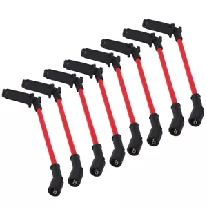 8 Pieces Spark Plug Wires for Chevrolet GMC LS1 VORTEC 4.8L 5.3L 6.0L 1999-2006 - Picture 1 of 6