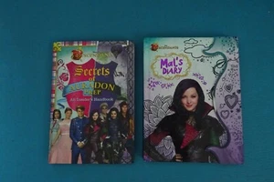 Descendants Books Secret of Auradon Prep & Mal's Diary, Pre owned  - Picture 1 of 2
