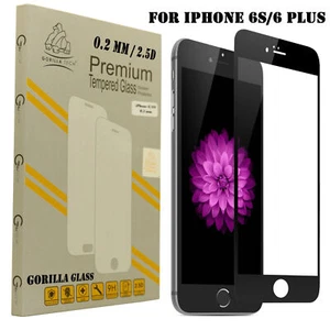 iPhone 6 Plus Full Edge to Edge Tempered Glass Screen Protector Protection - Picture 1 of 4