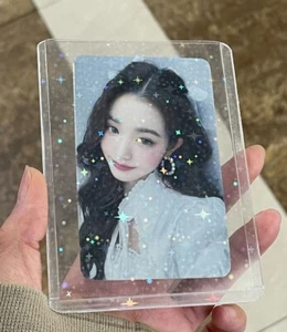 AU 3x Kpop Idol Photo Album Game Card Protector Sleeves Case Holder holographic - Picture 1 of 12