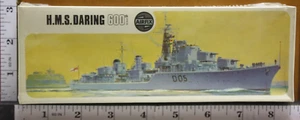 Vintage 1970's Airfix 1/600 Scale Ship H. M. S. Daring 01203-0 Series 1 Sealed - Picture 1 of 3