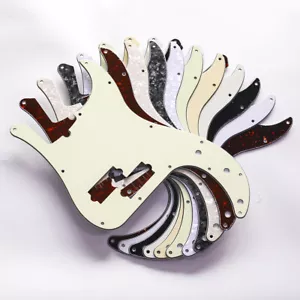 Placa de arañazos golpeador de 13 orificios Musiclily Pro para bajos de precisión de 4 cuerdas modernos - Imagen 1 de 15