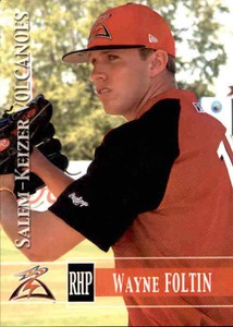 2005 Salem-Keizer Volcanoes Grandstand #11 Wayne Foltin Bakersfield California 