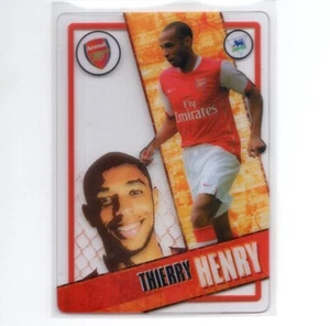 THIERRY HENRY 2006-07 Topps I-Card Soccer Acetate Card ARSENAL #5 PSA - Picture 1 of 2