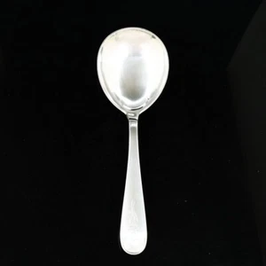 Hans Hansen. Silver Serving Spoon, Medium. No. 10 / Arvesølv nr. 10. - Picture 1 of 1