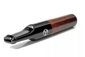 RATTRAYS Zigarettenspitze Tuby Briar Brown / Mundstück Acryl / 9 mm - Bild 1 von 4