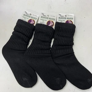 Baby/ Toddler/ Kids Slouch Socks 3 Pairs (White/Grey/Black/Blue/Purple/Burgundy) - Picture 1 of 2