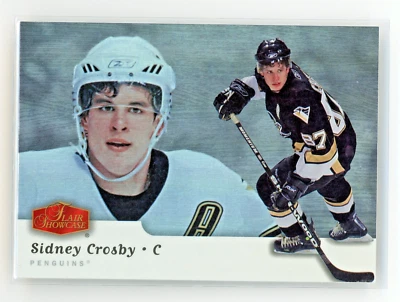 Salón ejecutivo Flair Showcase Sidney Crosby 2007-08 #94 SSP Penguins Foto 1 de 2
