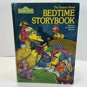 The Sesame Street Bedtime Storybook w/Jim Henson's Muppets, 1978 Vintage HC - Picture 1 of 10