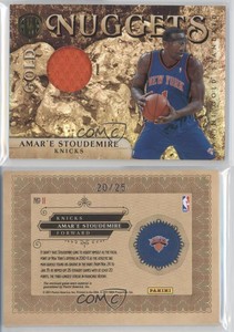 2010 Panini Gold Standard Nuggets Memorabilia Prime /25 Amare Stoudemire Amar'e