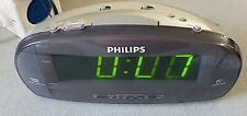 PHILIPS Big Display Dual Alarm Clock AM/FM Radio AJ3540/79 With Snooze Function