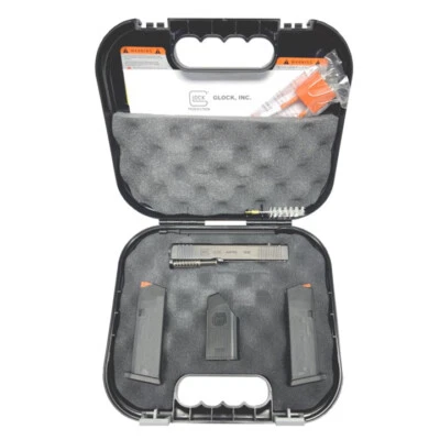 Glock 43X MOS Complete OEM Slide Barrel Upper, LPK Frame Parts Kit, 2 Magazine - Image 1 of 4