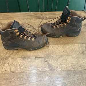 Danner Vicious 4.5" Composite Toe Work Boots Brown Orange Size 8.5 D Gore Tex - Picture 1 of 12