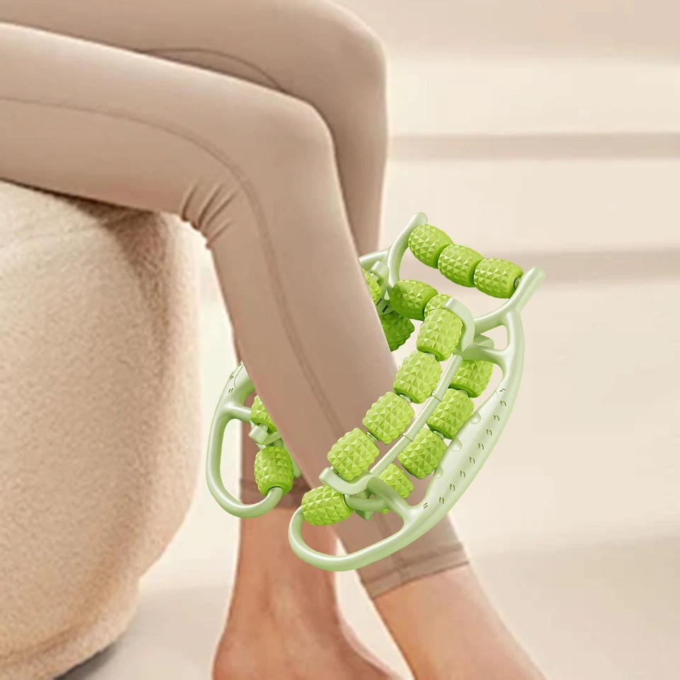 Abrazadera circular para piernas rodillo muscular equipo multifuncional masajeador ergonómico Foto 1 de 1