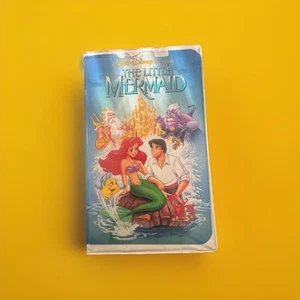 The Little Mermaid, VHS, Disney Black Diamond #913, Banned  Cover - Picture 1 of 6