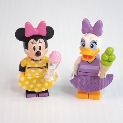 LEGO Minnie Mouse & Daisy Duck Minifigures From Set 10773 Disney - Image 1 of 4