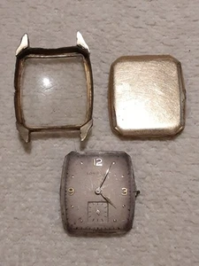 LONGINES MENS WRISTWATCH 10K GF 17 JEWELS PARTS - Picture 1 of 17