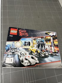VINTAGE TOY LEGO MANUAL INSTRUCTIONS BOOKLET ART SPEED RACER 8161